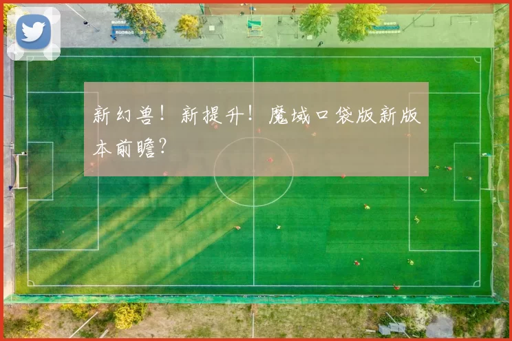新幻兽！新提升！魔域口袋版新版本前瞻？